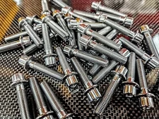 160pcs Split rim Wheel bolt Chrome - M7x32mm 2 or 3 piece Style 5 RC090 BBS