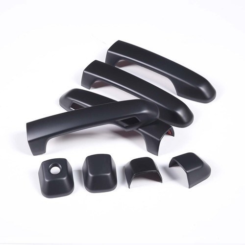 Matte For Toyota Land Cruiser Prado J150 2010-2019 Door Handle Cover Trim Chrome - Picture 11 of 18