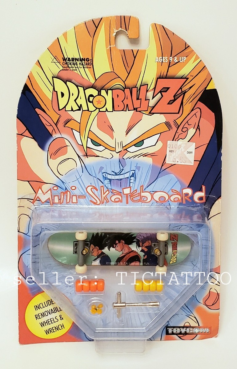 ドラゴンボールGT スケートボード Vintage Dragon Ball Z Mini Skateboard Goku 1999 Toycom Vtg