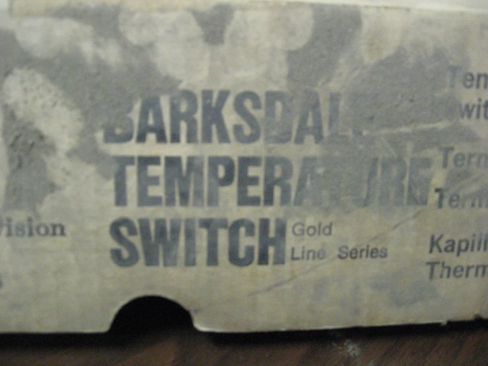 Barksdale Gold Line Temperature Switch T1X-H151S-12 - Image 2 of 2