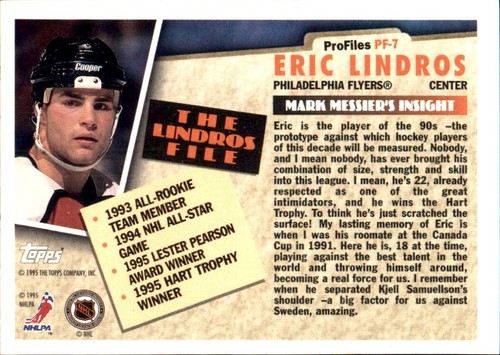 1995-96 Topps đ„
INSERTS đ„
VOUS CHOISISSEZ VOS FAVORIS đ NHL HOCKEY đ„
Cartes - Photo 8 sur 96