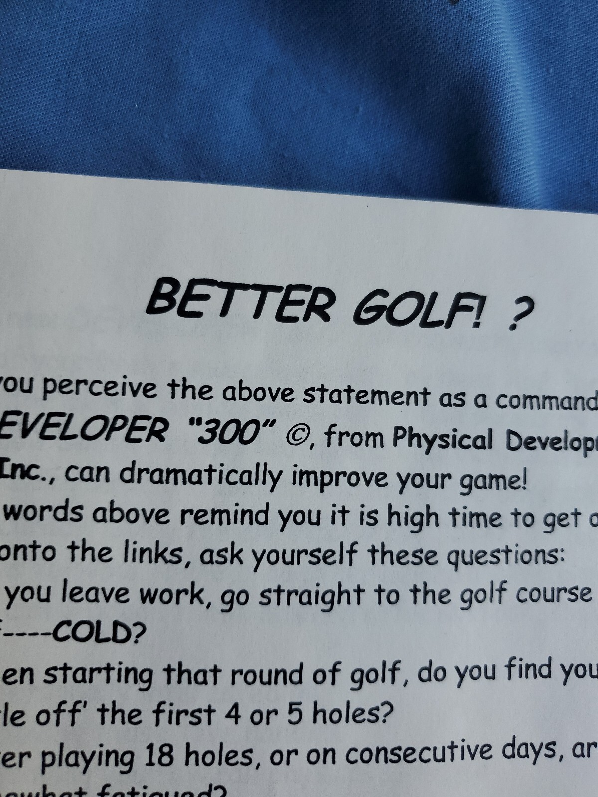 Golf Swing, Developer 300 Trainer Golf Swing Machine eBay