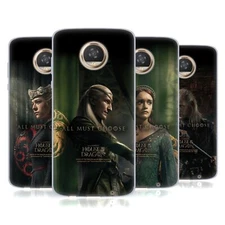 OFFICIAL HOUSE OF THE DRAGON SEASON 2 CHARACTER POSTERS GEL CASE MOTOROLA PHONES