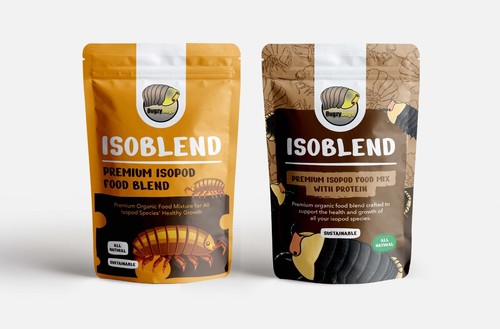 Isoblend Premium Isopod Food Set Natural Protein and Vegetable Dry Mix - 第 1/6 張圖片