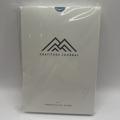 Productivity Store Gratitude Journal New Sealed Blue Undated 6 Month 8''x5''