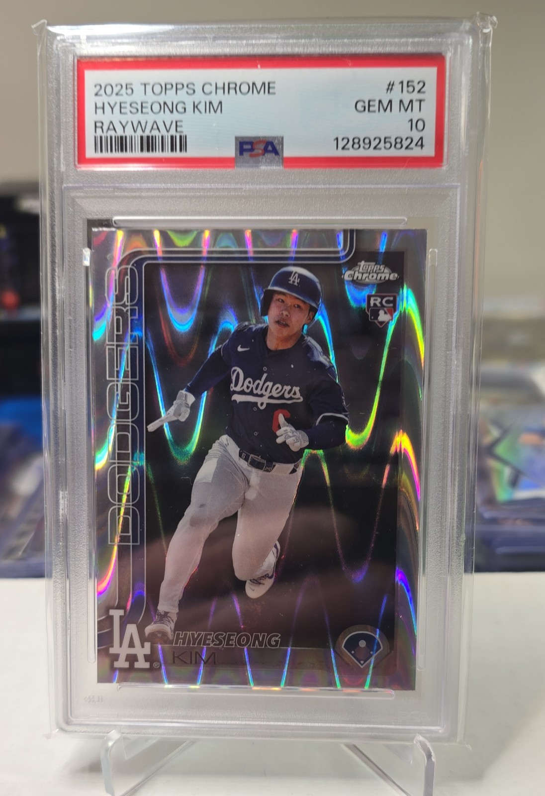 2025 Topps Chrome - Hyeseong Kim #152 RayWave Refractor (RC)