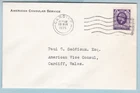 Great Britain 1934-36 Photogravure 3d SG 444 on First Day Cover Cardiff