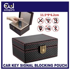 CAR KEY SIGNAL BLOCKER BOX KEYLESS FARADAY BOX ANTI-THEFT SAFETY BLOCKING POUCH