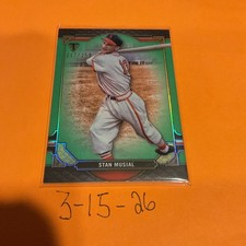 2022 Topps Triple Threads Emerald 217/259 Stan Musial #52 HOF 0x82
