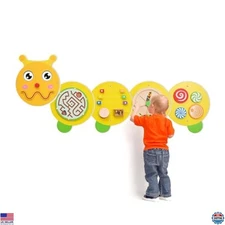 Montessori Busy Board Sensory Activity Cube for Kids 6M+, Educational Toy