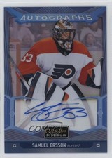 2024-25 O-Pee-Chee Platinum Blue Rainbow Auto Samuel Ersson #BA-SE Auto 16fy