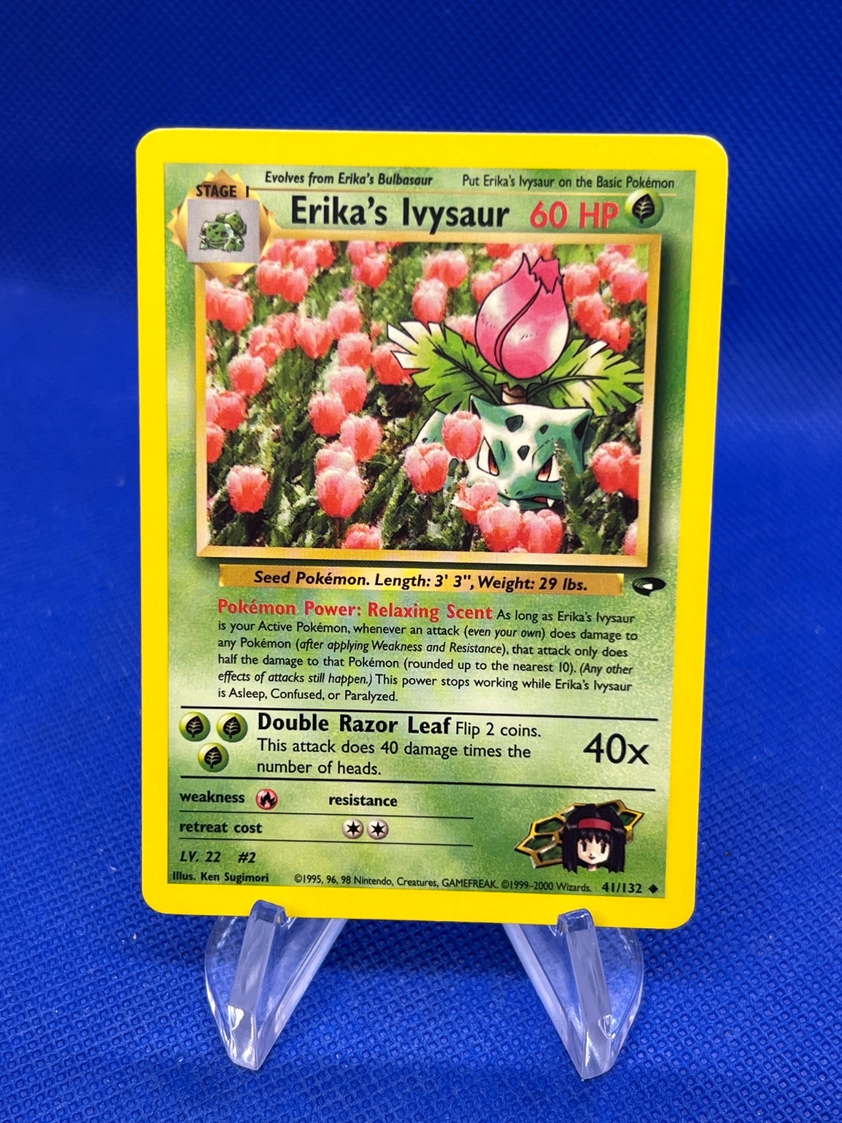 VTG Pokemon Gym Challenge Erika’s Ivysaur 41/132 Regular Uncommon NM/LP