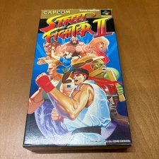 Capcom Street Fighter II Super Famicom Japan Retro Classic Fighting Game