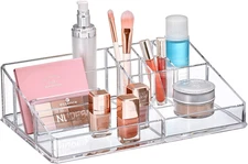 - Tiffany - Acrylic Cosmetic Organizer, Transparent Plastic Makeup Holder, Compa