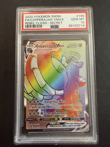 Copperajah VMAX graded PSA 10 for sale on eBay