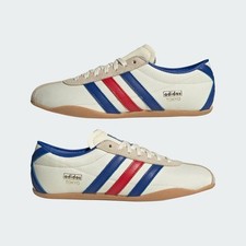 adidas Tokyo JQ0585 Cream White Royal Blue Gum Size US 4 - 14 New