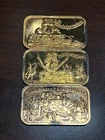 E.J Aleo & Co Nixon Administration Humpty Dumpty 3 bar Set 1 oz .999 Art Bars