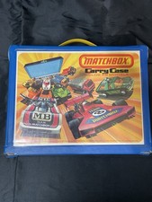 Vintage Matchbox  Hot Wheels Diecast Lot   48 Cars w/ Carry Case