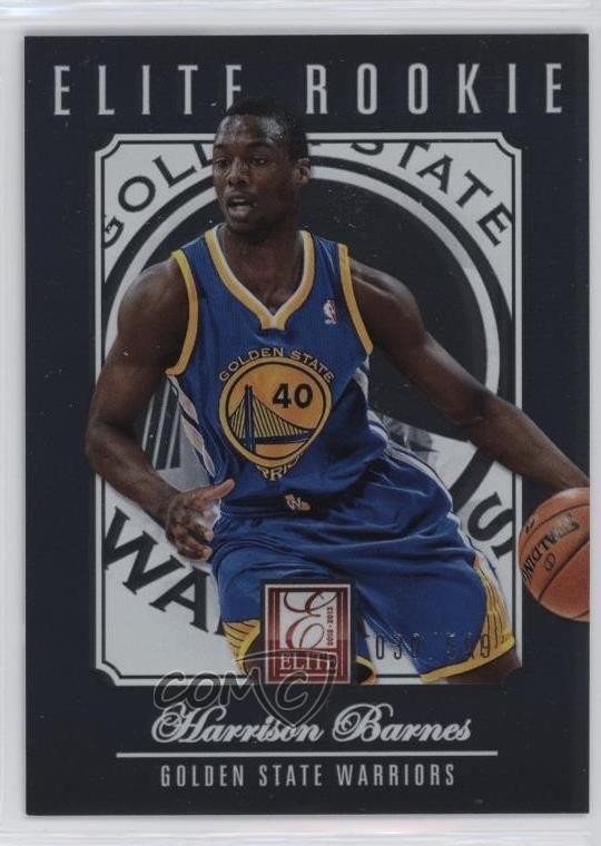 2012-13 Elite Elite Rookie 30/599 Harrison Barnes #258 1cx3