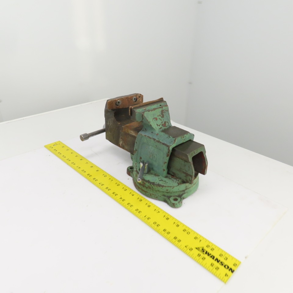 Unbranded Machinist Swivel Base Combination Bench Vise 4" Jaws 4" Opening