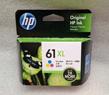 Exp. 11/2021 Genuine HP 61XL Tri-Color Ink Cartridge NEW IN SEALED BOX