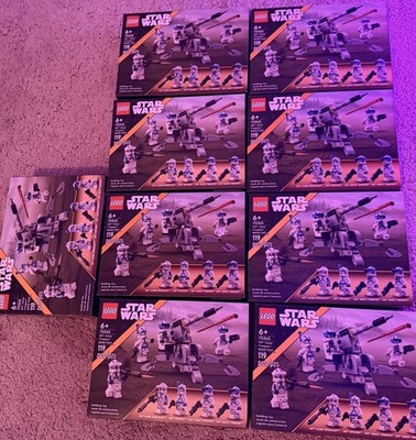 LEGO Star Wars: 501st Clone Troopers Battle Pack (75345) 9X All Sealed!!