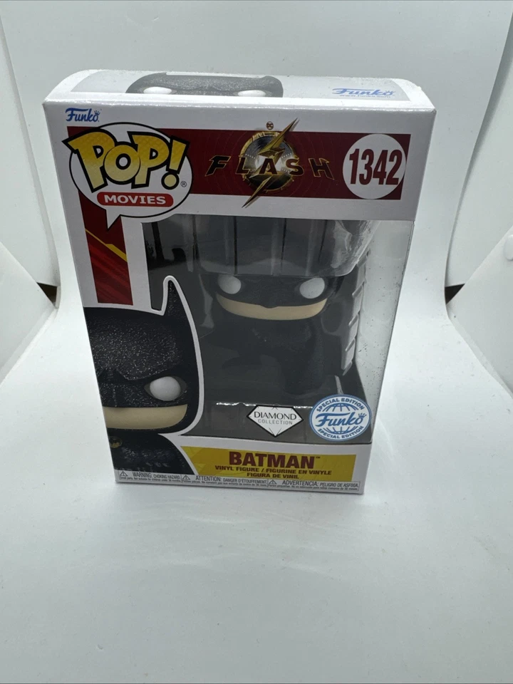 The Flash - Batman Diamond Glitter #1342 Funko Pop Vinyl Figure - image 2 of 3