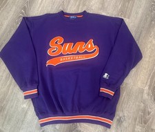 RARE VINTAGE 90's STARTER PHOENIX SUNS SWEATSHIRT SIZE XL NWOT