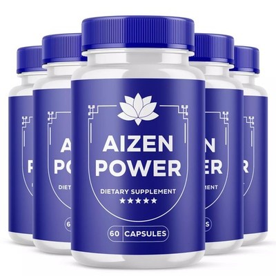Aizen Power Pills - Aizen Power Male Vitality Support Supplement OFFICIAL -5Pack