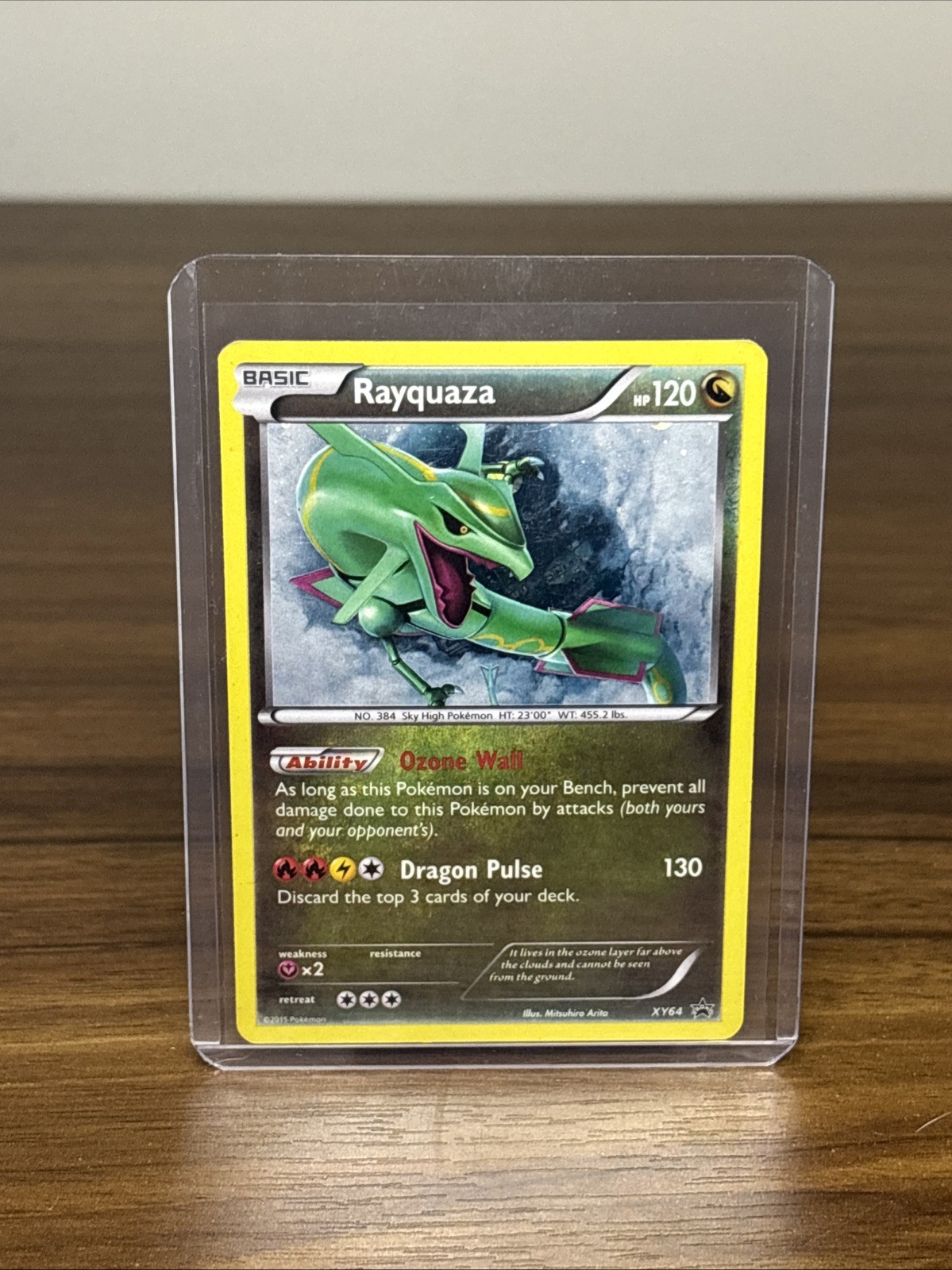 Rayquaza XY64 XY | Black Star Promo | Cosmos Holo Pokemon Card