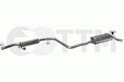 Pot d'échappement VW Polo 1.05 pour restaurer une voiture ancienne et rouler au quotidien