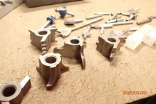 LOT 7G WOODWORKING SHAPER CUTTERS AND ROUTER BITS  ALL ON