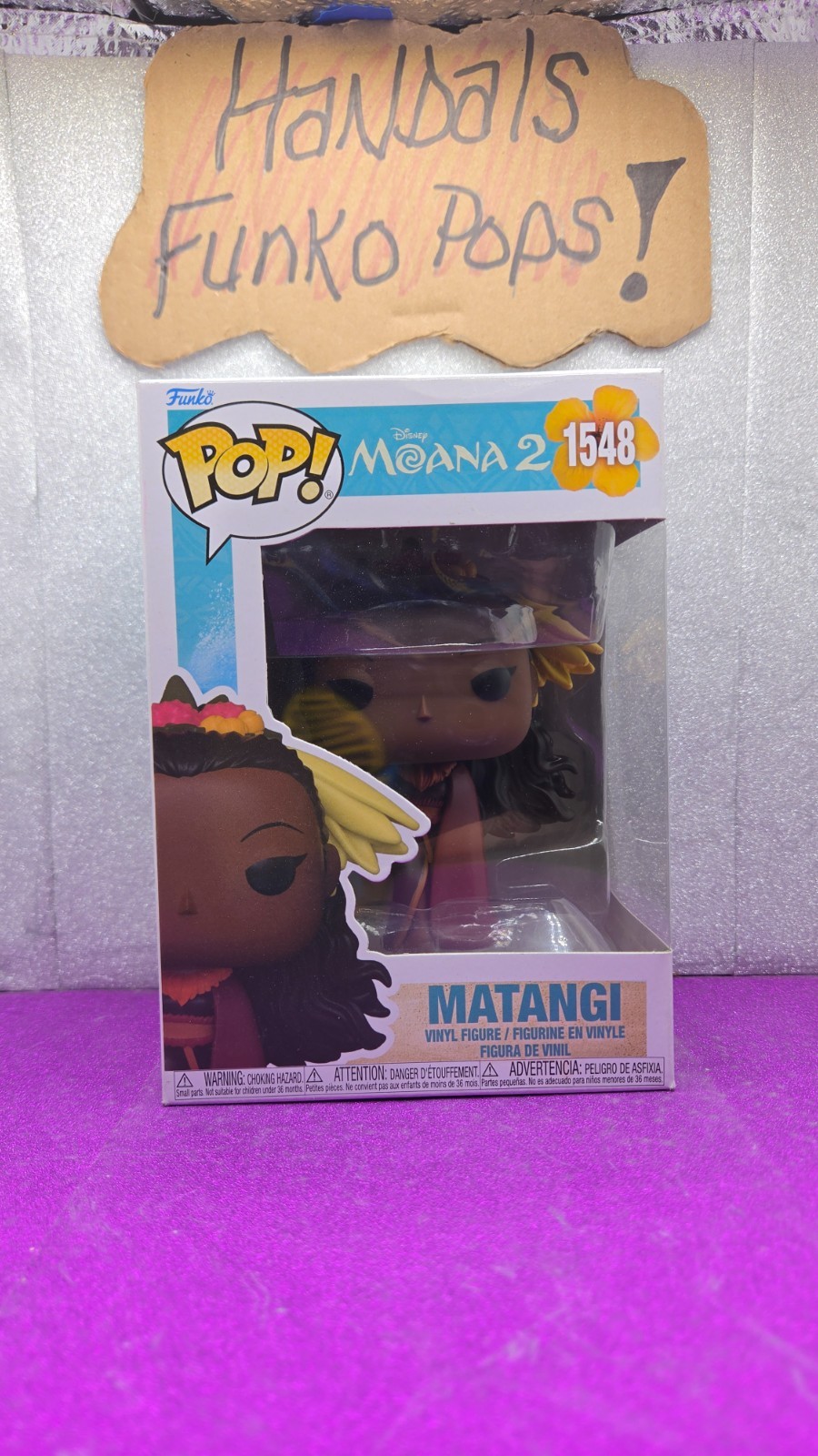 Funko Pop! Disney Moana 2 Matangi Vinyl Figure New In Box