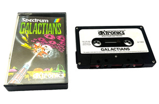 FOR THE ZX SPECTRUM 16/48K COMPUTER GALACTIANS from DK'TRONICS