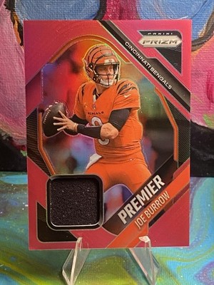 2025 Panini Prizm - Premier Jerseys Joe Burrow #PJY-JBW Pink Prizm (MEM)