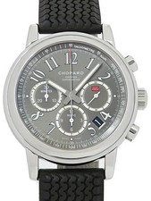 CHOPARD Mille Miglia Chronograph 168511-3002 Silver Men's Used Watch #2109