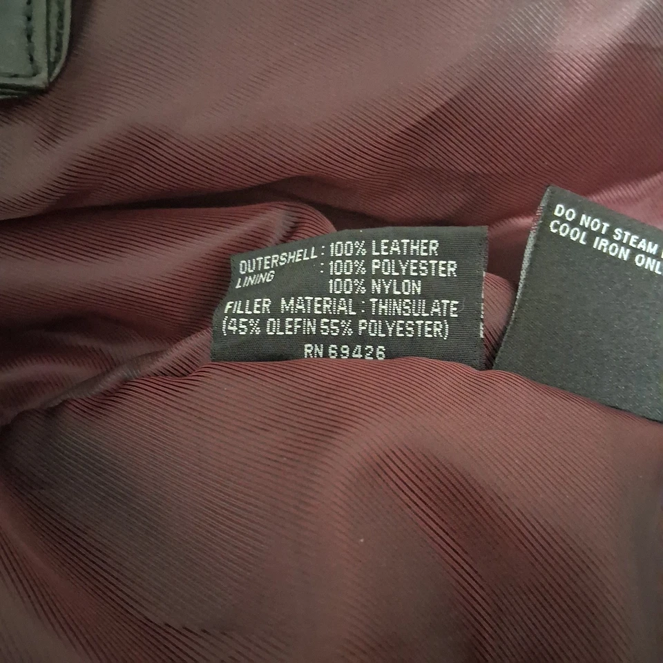 Vintage Pelle Studio Leather Jacket | Removable Thinsulate Interior Lining - Image 4 of 4