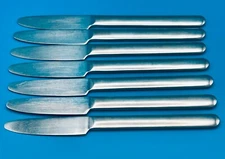 7 Retroneu SCAN  Dinner Knives Knife 8 5/8"  Stainless Flatware Silverware