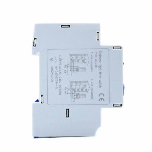 Durable 16A DIN Rail Staircase Electronic Relay Switch Time Timer Corridor MU# - Picture 7 of 7