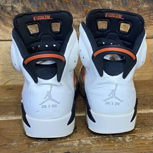 Air Jordan 6 Gatorade Like Mike White Größe 10,5 US 44,5 EU 384664-145 ohne Innensohle - Bild 6 von 10