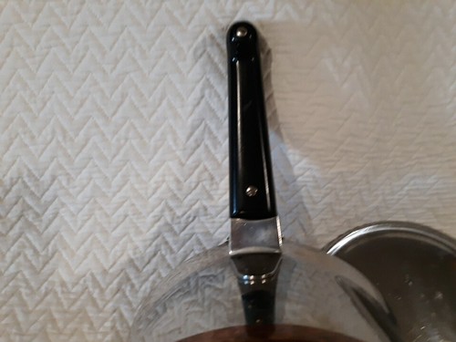 Vtg Revere Ware 1801 Pressure Cooker Copper Clad Stainless Steel Patent 2272609 - Picture 10 of 18
