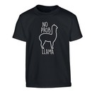 No prob llama,child's t-shirt animal joke pun drama alpacas positive ...