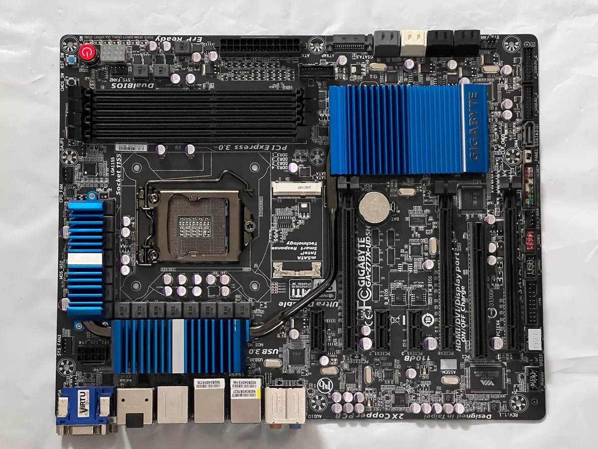 Gigabyte Technology GA-Z77X-UD5H Intel LGA 1155 Motherboard - No I/O Shield