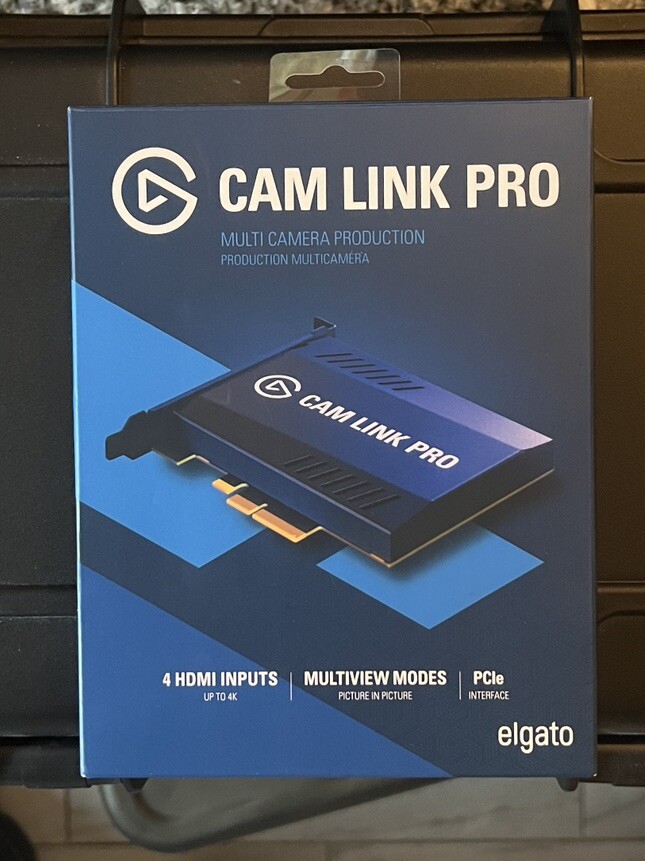 Elgato Cam Link Pro Video Capture Card 10GAW9901 840006632252 eBay