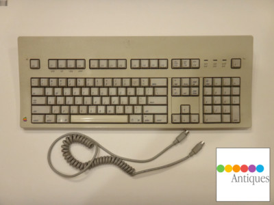 Apple Extended Keyboard （M0115） Rare Apple Extended Keyboard M0115 For Macintosh SE - Orange