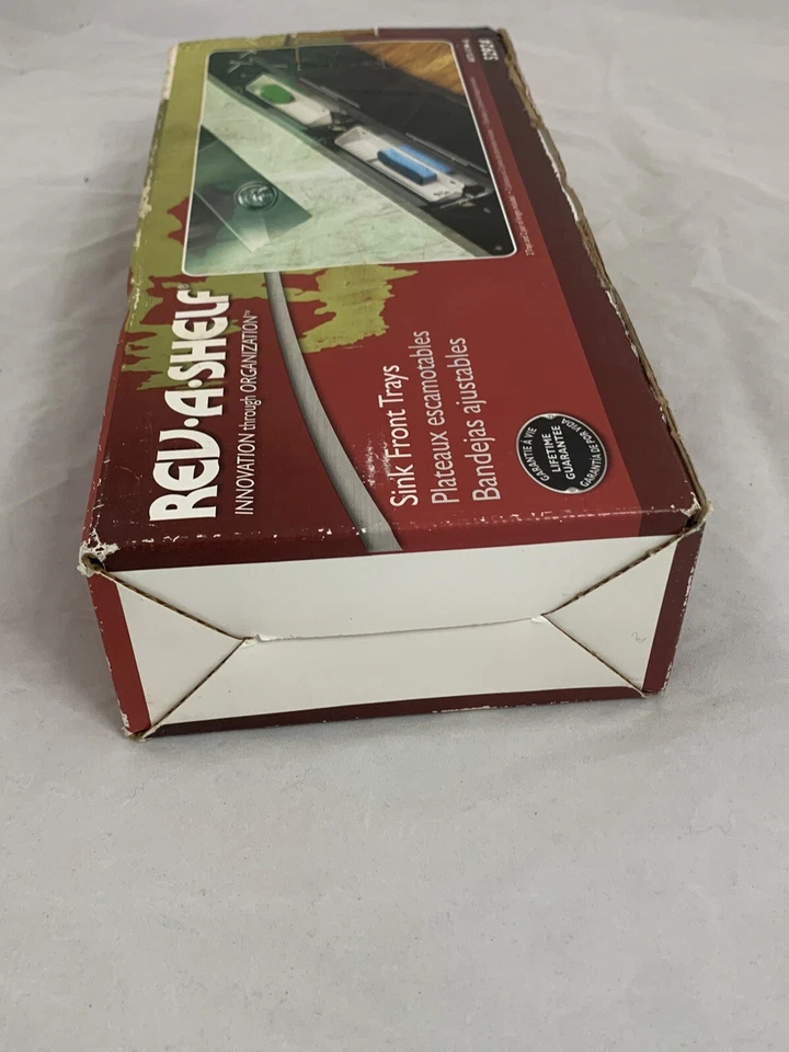 NUEVO EN CAJA Rev A Estante Fregadero Bandejas Frontales 52924 6572-IIW-5 Fregadero de Cocina Organización Foto 4 de 4