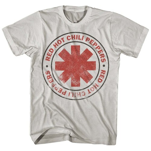 Red Hot Chili Peppers Distressed Logo T 