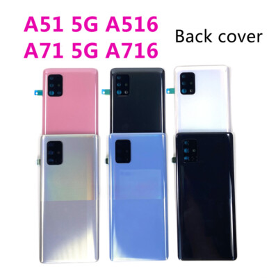Back Cover Battery Door Housing Case For Samsung Galaxy A51 5G A516 A71 5G  A716