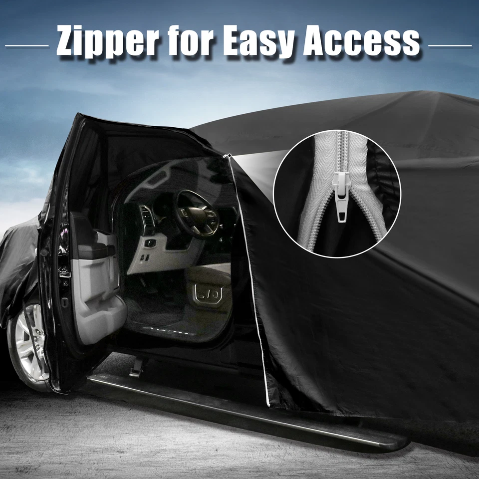 Cubierta de auto SUV impermeable al aire libre personalizada para Chevrolet Tahoe 4 puertas 07-20 Foto 3 de 4