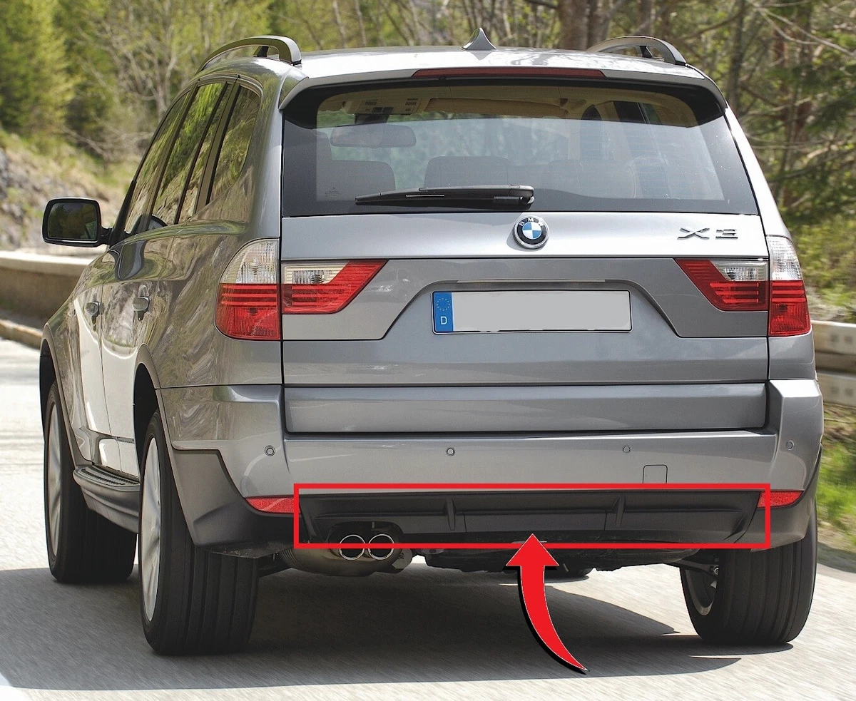 NEW GENUINE BMW X3 SERIES E83 REAR BUMPER COVER BOTTOM 51123416235